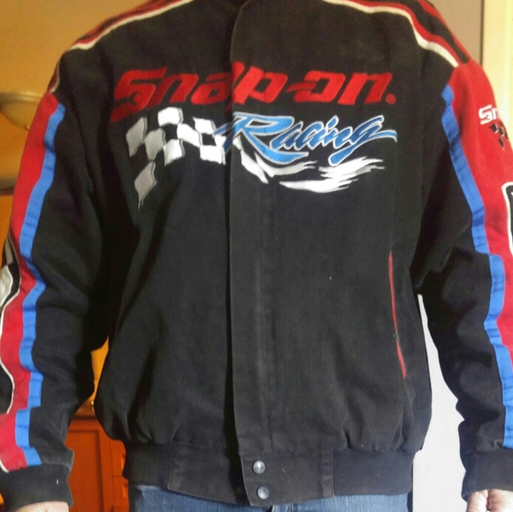 Vintage snap on racing jacket - Picture 1 of 3